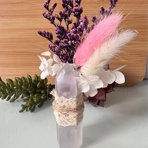 Yttrium Fluorite Point – Spiritual Healing & High Vibration Tower